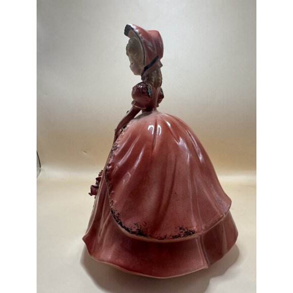 RARE Josef Originals Southern Belle Series Amber 7” Holding Umbrella/Parasol - Picture 5 of 14